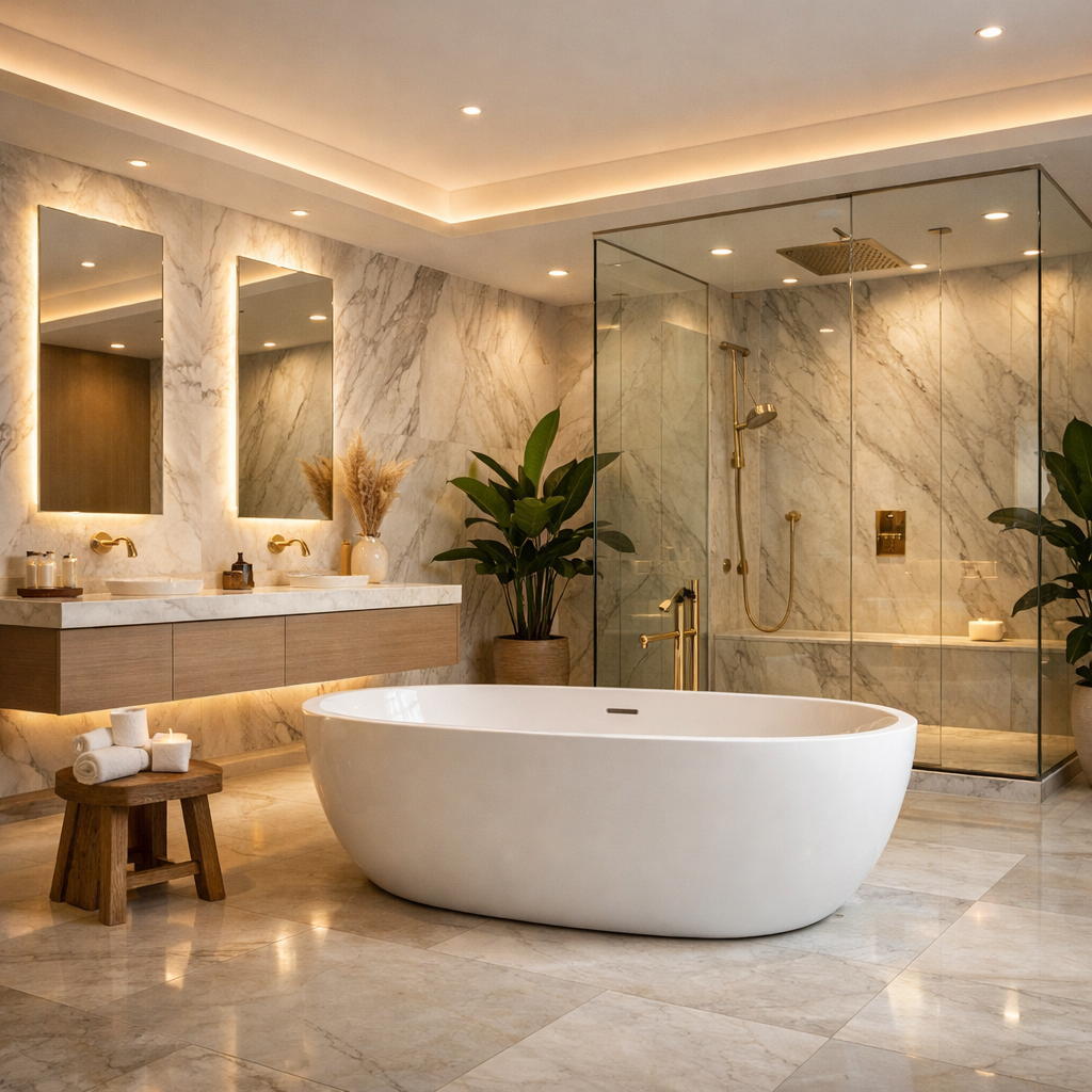 luxury bathroom