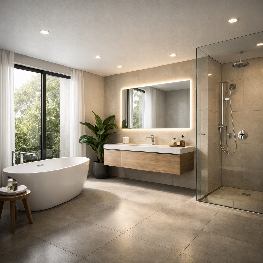 Modern and Functional Bathroom Spaces