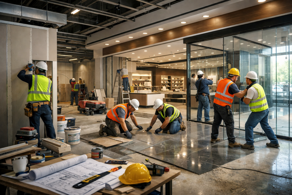 retail commercial projects