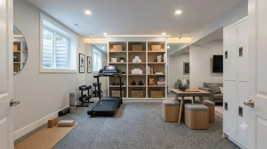 Home Gym & Recreation Rooms
